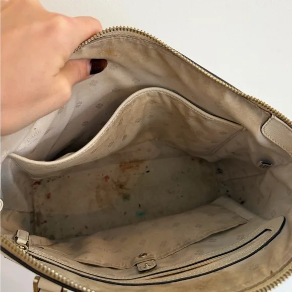 Kate Spade Cream Shoulder Bag - Picture 5 of 6
